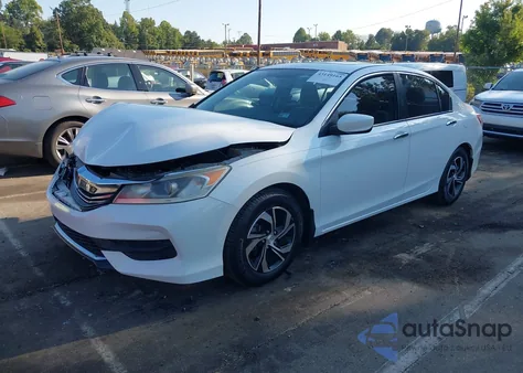 2016 Honda Accord Lx z USA, uszkodzony, nr VIN 1HGCR2F36GA005516